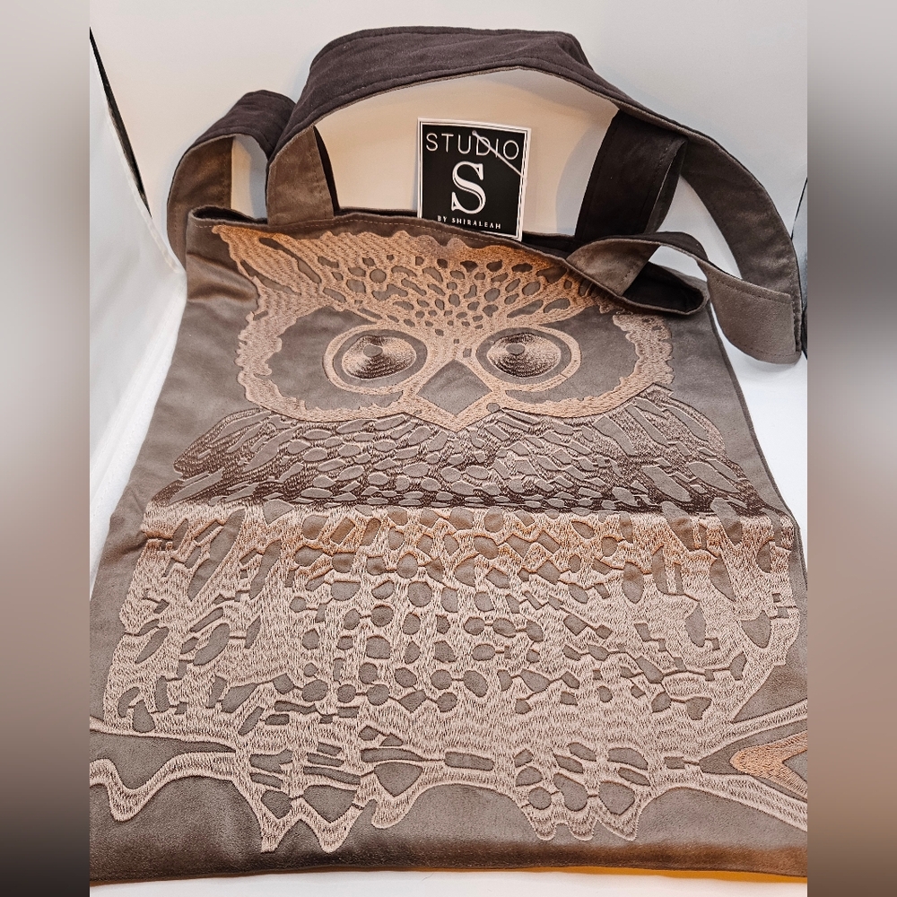 Shiraleah Gray and tan Tote Bag - NEW with tags